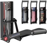 ATINY Can Crusher Wall Mounted,Beer Can Crusher for Recycling 8oz-16oz Beer Soda Cans, Can Bottle Smasher for Recycling Aluminum Seltzer, Bottles, Gadgets for Home - American Flag