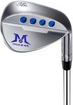 MAZEL Forged Golf Wedges for Men - Individual 48 52 54 56 58 60 Degree Wedge Left/Right Hand Gap Wedge,Sand Wedge,Lob Wedge,Milled Face for More Spin