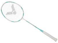 VICTOR Graphite Tk-15Light-U-6U Thruster Series Professional Badminton Racket Strung Badminton Racket -Turquoise Blue