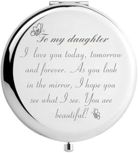 Peayale Daughter Gifts for Christmas, Daughter in Law Gifts for Wedding, Graduation Gifts for Daughter to My Daughter Mirror Daughter Gifts from Mom