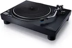 Technics Turntable, Premium Class HiFi Record Player with Coreless Direct, Stable Playback, Audiophile-Grade Cartridge and Auto-Lift Tonearm, Dustcover Included – SL-100C, Black (SL-100C-K)
