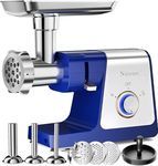 Naitesen 3000W Electric Meat Grinder, Sausage Maker Machine, Food Grinder with 3 Stainless Steel Sausage Stuffer Tube 3 Grinding Plates Hamburger Press Kubbe Kit for Home Kitchen
