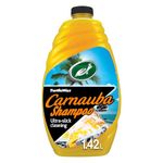 Turtle Wax Carnauba Tropical Car Wash & Wax Shampoo, 1.42L | pH Balanced Car Shampoo with Carnauba Wax | High Foam Car Wash Liquid | Adds Gloss & Protection | Safe for Car Paint & Clear Coat.
