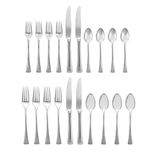 Lenox 863540 Federal Platinum 20-Piece Flatware Set