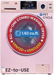 Equator 24" 110V Convertible Compact Combo Washer Dryer, Pink