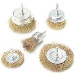 Inditrust NEW 5 piece of drill wire brush Wheel Brush