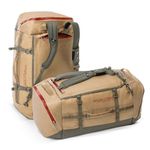 Eagle Creek Cargo Hauler Duffel Bag for Travel with Made with Water-Repellent, Abrasion-Resistant TPU Fabric with Backpack Straps and U-Lid with Storm Flaps, Safari Brown, 60 L US