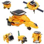 Flechozo Solar Robot Toys(Yellow)