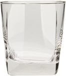 Wiltshire 60137 Plaza Short Drink Tumblers 295ml, Durable Cocktail Glass, Elegantly Shaped Drinking Glasses (Colour: Clear), Quantity: 1 Set, 6 Pieces