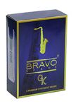 Bravo BR-TS35 Synthetic Reeds for Tenor Saxophone, Strength 3.5 (Box of 5)