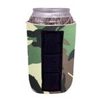 Magnetic Neoprene Can Coolie (1, Green Camo)