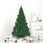 HOXHA Christmas Tree 5Ft 700 Tips Premium Spruce Holiday Artificial Tree Easy Assembly Include Foldable Stand for Indoor Home, Office, Party Decoration