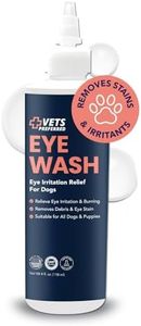 Vets Preferred Eye Cleaner for Dogs - Dog Eye Wash Drops for Infection & Tear Stain Remover - Improves Allergy Symptoms, Infections & Runny Eyes - Dog Eye Drops Rinse for Every Dog - 4 Oz