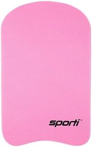 Sporti Adult Kickboard for Swim Training - Swimming Kick Board for Men Women, Water Board for Men & Women, Swimming Training Aid - New Version - Pink