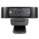 HD Webcam 1080P with Microphone & Cover Slide, Vitade 928A Pro USB Computer Web Camera Video Cam for Streaming Gaming Conferencing Mac Windows PC Laptop Desktop