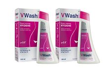 VWash Plus Intimate Hygiene Wash - 100 ml (Pack of 2)