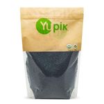 Yupik Organic Black Beluga Lentils, 1kg, Non-GMO, Vegan, Gluten-Free, Kosher, Raw, Sugar-Free - Rich in Protein, Fiber & Iron, Perfect for Soups & Salads