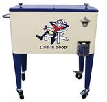 Leigh Country 60 Qt. Rolling Life is Good Cooler - Ad Jake