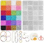 JOJANEAS 6000pcs+ 4mm Seed Beads fo