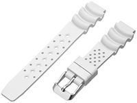 MOMENTUM ZC-14MIN WHITE 14mm M1 Mini Rubber White Watch Strap