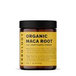 Erbology Organic Maca Root Powder 90g - 45 Servings - Gelatinised - Energy and Endurance Support - Sustainably Sourced Straight from Farm in Peru - Small Batch - Vegan - GMO-Free