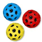 SUNOWE Space Ball, Super High Bouncing Space Ball, Pop Bouncing Ball, Rubber Bounce Ball Sensory Ball Improve Hand-Eye Coordination, Moon Balls, Halloween for Boys Girls (A-3PCS)