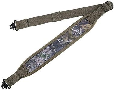 Rifle Sling with Mil-Spec Swivels,Durable Shoulder Padding Gun Strap, Metal Hardware Length Adjuster by BOOSTEADY