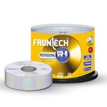 FRONTECH CDR 700MB Media 80 Mins 52X Speed - Pack of 50, Professional CD-R with Advanced German Technology, (CDR-0001)