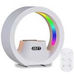 GDbow Sound Machine with Remote Control and Aromatherapy White Noise Machine with 8 Colors Night Lights 20 High Fidelity Soothing Sounds Timer Feature Noise Machine for Adults, Home, Office (White)