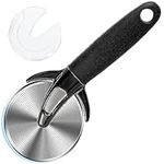 Navani Pizza Cutter, Stainless Steel Pizza Cutter Wheel, Easy to Cut and Clean, Dishwasher Safe,Super Sharp Pizza Slicer, Professional Pizza Knife 8.5 Inch, 2023050601