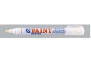 2 White Permanent Marker by Crown CAR TYRE TIRE Metal Paint Pen Marker