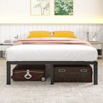 King Platform Bed With Storage