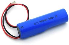 LKHH 3.7V 3800mAh 18650 Lithium-ion Battery Rechargeable with XH 2P Plug Spare Battery + DIY Cable 1pcs