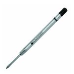 Monteverde Capless Gel Ballpoint Refill to Fit Parker Ballpoint Pens, Fine Point, Black, 2-Pack (P422BK)