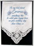 Personalised Something Blue Wedding