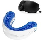 VitalSleep Anti-Snoring Mouthpiece + Sleep Mask, USA Made & FDA Cleared Snoring Solution, Adjustable Jaw Positioning, Personalized Teeth Impressions, BPA-Free, Comfortable Fit (Standard Size)