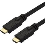 StarTech.com CL2 HDMI Cable - 30 ft / 10m - Active - High Speed - 4K HDMI Cable - HDMI 2.0 Cable - In Wall HDMI Cable with Ethernet (HD2MM10MA)