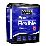 Ultra Tile Flexible Grout 3KG | Wetroom Swimming Pool Underfloor Heating Bathroom Kitchen | | All Tile Types | Black