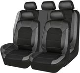 DcoAzoz Car Seat Covers Universal Fit for Toyota Rav4 RAV 4 Hybrid limited prime se 02-21 Seat Protection Set Leather Cushion Covers
