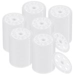 MUXHEL 500 Pcs 46 mm Plastic Washers, Load Spreading White Insulation Foam Board Washers, Plastic Flat Washers for Fixing and Supporting Rigid Foam