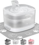 Veken Cat Water Fountain, 84oz/2.5L