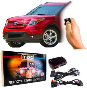 MPC OEM Remote Activated Remote Start Compatible with 2011-2015 Ford Explorer Key-to-Start Use Your Factory Remotes to Start - Plug & Play - Firmware Preloaded