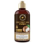 WOW Skin Science Nourishing Coconut Milk Shampoo | 500ml | Hair Growth Shampoo | Curly Hair Shampoo & Wavy Hair Shampoo for Men & Women