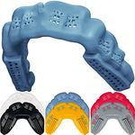 Bulletproof: World’s Thinnest & Most Breathable Mouth Guard is 3X Stronger! BJJ Flag Football Basketball Hockey Lacrosse Rugby Wrestling MMA Boxing Mouthguard Sports Braces Grinding Teeth Adult Youth