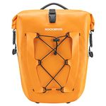 ROCKBROS Bike Pannier Bag 25L-32L 100% Waterproof Rear Rack Bike Bag Bicycle Bag for Rear Carrier Bike Handbag for Cycling Touring Travelling