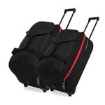 Lavie Sport Lino Wheel Duffel Bag | 2 Wheel Duffle Bag | Built to Last Wheels and Trolley