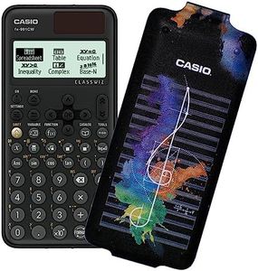 Casio FX-991CW (Modello 2023) Calcolatrice Scientifica, 540 Funzioni con Cover design "Musica"