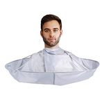 MORADIYA FRESH (LABEL) Hair Apron Cape Hairstylist Simple Design Pattern Hair Cutting Cloak Beard Shaving Umbrella Waterproof Cape Barber Home Salon Haircut Hairdresser Apron Cloth for Adult Kids