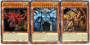 YuGiOh Legendary Decks II Ultra Rare Yugi's God Card Set LDK2-ENS01, LDK2-ENS02 & LDK2-ENS03 [Slifer, Obelisk & Ra]