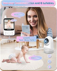 HelloBaby Baby Monitor Camera – Wireless Video Infant Surveillance